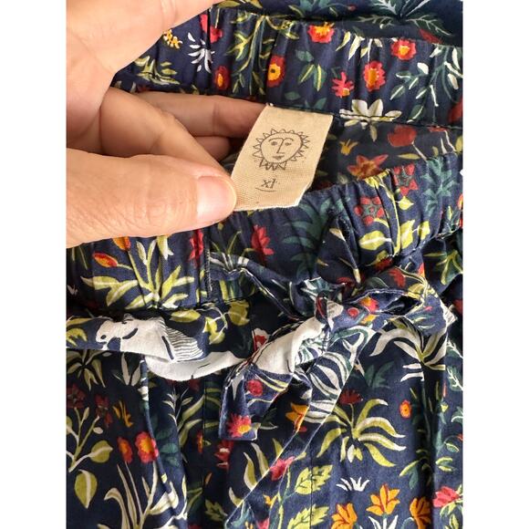 Printfresh Botanical Nightwear Set Unicorns Womens Long Sleeve Pants Size XL - Picture 6 of 10